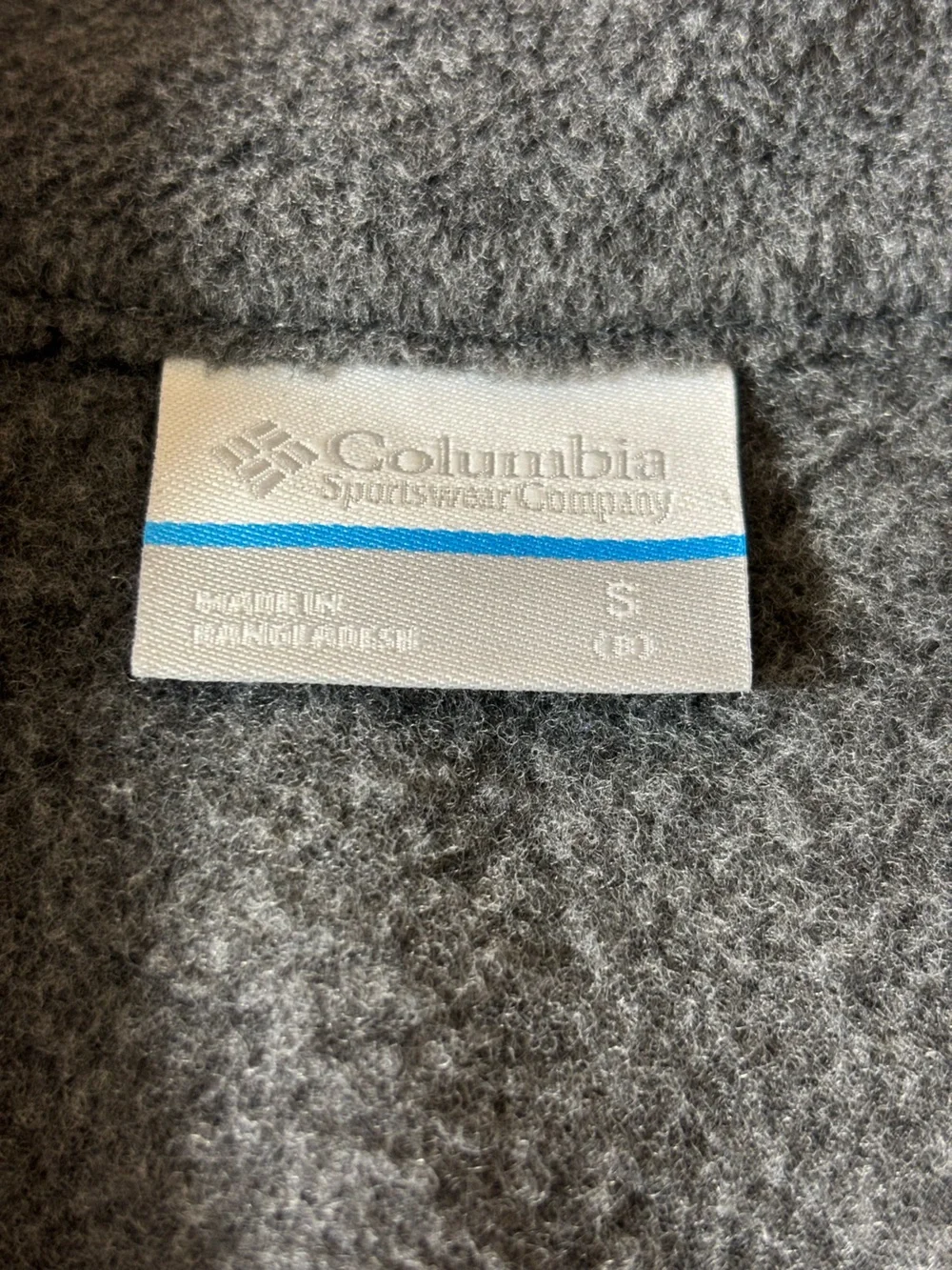 Columbia Youth Steens Mtn Fleece Vest Lightweight Unisex Back-to-School Gray 8